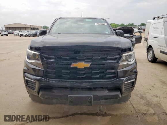 2021 Chevrolet Colorado 2WD LT z VIN 1GCHSCEA2M1277989, wystawiony jako Copart lot #57469175 z przebiegiem 77 036 mil mil oraz Czysty tytuł • Clean title. Historia ofert i sprzedaży dostępna na DreamBid. Obrazek 5.