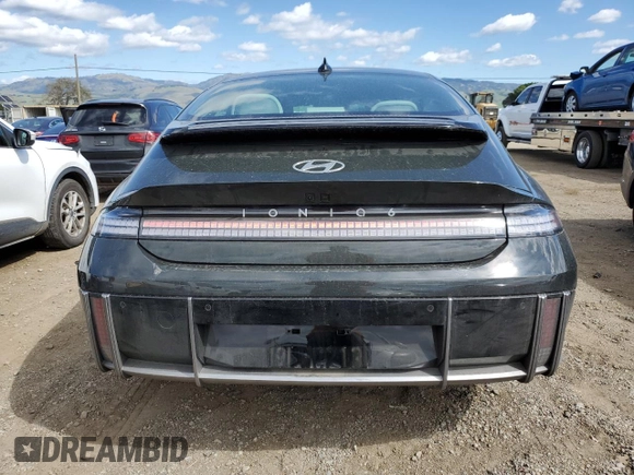 2024 Hyundai Ioniq 6 SEL z VIN KMHM34AA8RA071084, wystawiony jako Copart lot #47614915 z przebiegiem 14 989 mil mil oraz Szkoda całkowita • Salvage title. Historia ofert i sprzedaży dostępna na DreamBid. Obrazek 6.