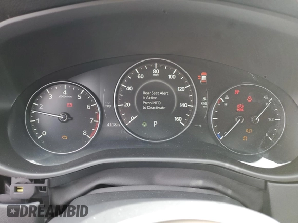 2025 Mazda CX-50 S Preferred with VIN 7MMVABBM4SN321267, listed as a Copart auction lot 52162865 with 4,118 mi miles and Salvage Title. Bid and sale history available at DreamBid. Image 9.
