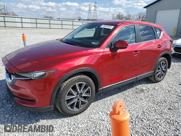 2018 Mazda CX-5 Touring with VIN JM3KFBCM4J0311022, listed as a Copart auction lot 50638485 with 85,927 mi miles and Salvage Title. Bid and sale history available at DreamBid. Image 1.