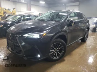 2022 Lexus NX with VIN 2T2ADCAZ4NC002205, listed as a Copart auction lot 44891975 with 19,509 mi miles and Salvage Title. Bid and sale history available at carsss.com. Image 1.