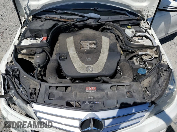 2012 Mercedes-Benz C 300 Sport with VIN WDDGF8BB1CA713617, listed as a Copart auction lot 58546755 with 146,404 mi miles and Salvage title. Bid and sale history available at DreamBid. Image 11.