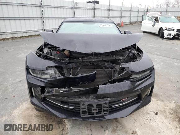 2018 Chevrolet Camaro 1LT with VIN 1G1FB1RS6J0185714, listed as a Copart auction lot 72110132 with 74,647 mi miles. Bid and sale history available at carsss.com. Image 5.