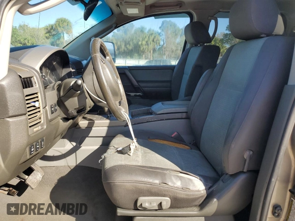 2006 Nissan Titan LE with VIN 1N6BA07A96N514202, listed as a Copart auction lot 44625415 with 222,183 mi miles and Salvage Title. Bid and sale history available at DreamBid. Image 7.