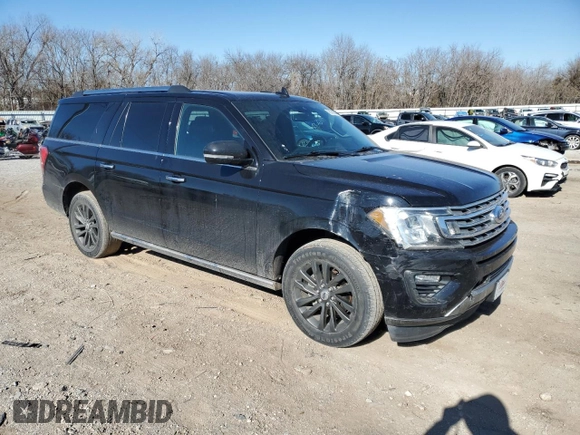 2020 Ford Expedition Max Limited with VIN 1FMJK1KTXLEA49253, listed as a Copart auction lot 42124305 with 108,441 mi miles and Salvage title. Bid and sale history available at DreamBid. Image 4.