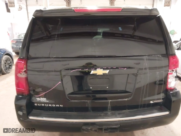 2017 Chevrolet Suburban Premier with VIN 1GNSKJKC3HR260195, listed as a IAAI auction lot 41609363 with 166,447 mi miles. Bid and sale history available at carsss.com. Image 17.
