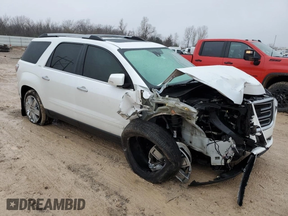 2017 GMC Acadia Limited with VIN 1GKKVSKD3HJ238828, listed as a Copart auction lot 52280455 with Not provided miles and Salvage title. Bid and sale history available at DreamBid. Image 4.