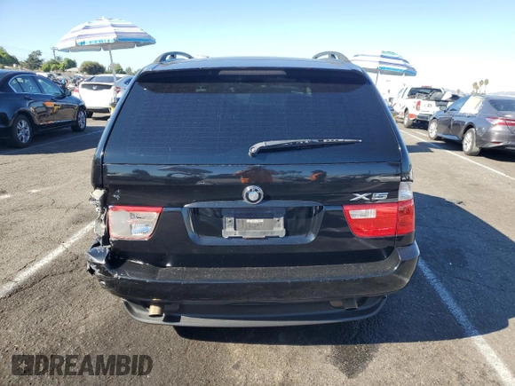 2004 BMW X5 3.0i with VIN 5UXFA13554LU45888, listed as a Copart auction lot 78739784 with 142,668 mi miles and Salvage Title. Bid and sale history available at carsss.com. Image 6.