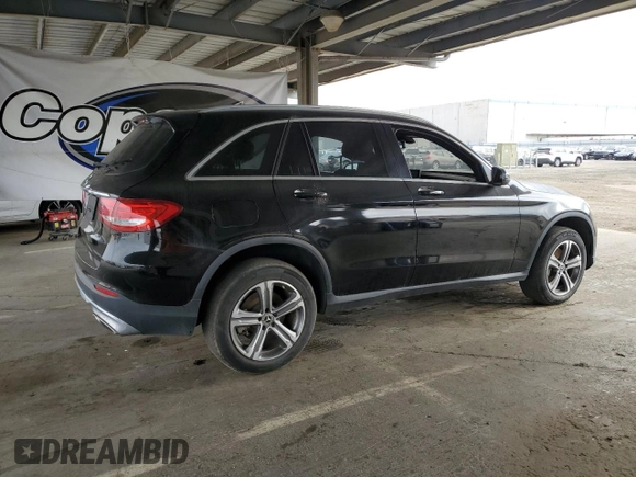 2018 Mercedes-Benz GLC 300 with VIN WDC0G4JB6JV101142, listed as a Copart auction lot 64794555 with 105,432 mi miles and Clean title. Bid and sale history available at DreamBid. Image 3.
