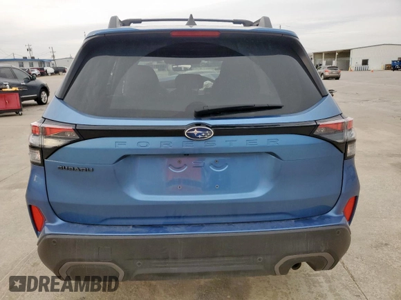 2025 Subaru Forester Limited with VIN JF2SLDRC3SH489245, listed as a Copart auction lot 48191735 with 2,846 mi miles and Salvage Title. Bid and sale history available at carsss.com. Image 6.