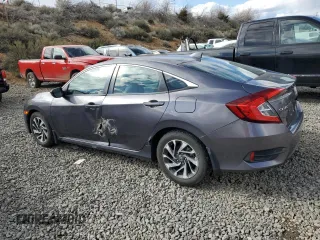 2017 Honda Civic Sedan EX with VIN 19XFC2F71HE022755, listed as a Copart auction lot 50838025 with 53,680 mi miles and Salvage Title. Bid and sale history available at carsss.com. Image 2.