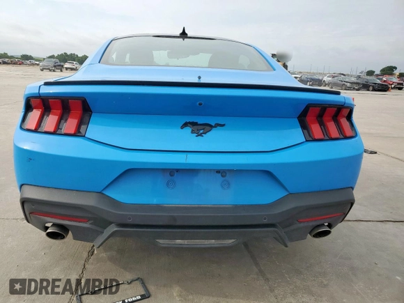 2024 Ford Mustang EcoBoost with VIN 1FA6P8TH9R5112694, listed as a Copart auction lot 59167655 with 21,547 mi miles and Salvage title. Bid and sale history available at DreamBid. Image 6.