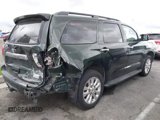 2010 Toyota Sequoia Platinum with VIN 5TDYY5G14AS022525, listed as a IAAI auction lot 41788508 with 205,415 mi miles. Bid and sale history available at carsss.com. Image 4.