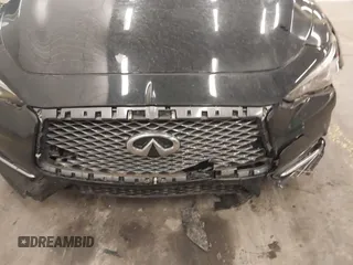 2018 Infiniti Q60 Luxe with VIN JN1EV7EL1JM393037, listed as a IAAI auction lot 41308526 with 54,065 mi miles and . Bid and sale history available at DreamBid. Image 18.