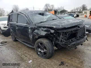2018 Chevrolet Tahoe Commercial with VIN 1GNSKDEC2JR179756, listed as a Copart auction lot 86528874 with 0 mi miles and Salvage Title. Bid and sale history available at carsss.com. Image 4.