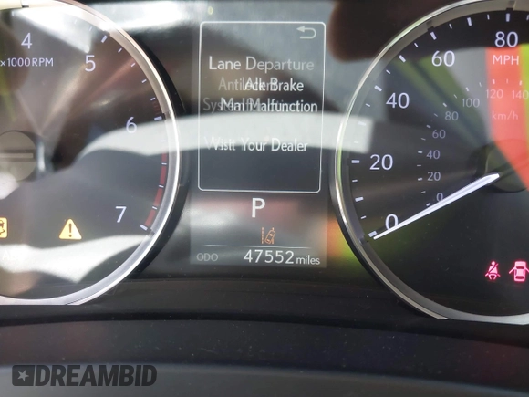 2015 Lexus GS 350 with VIN JTHBE1BL6FA019533, listed as a IAAI auction lot 42049005 with 47,552 mi miles and . Bid and sale history available at DreamBid. Image 7.
