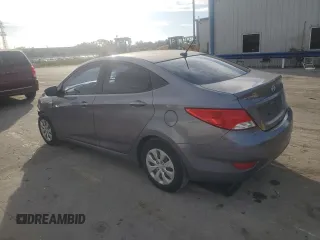 2015 Hyundai Accent GLS with VIN KMHCT4AE2FU842440, listed as a Copart auction lot 75312143 with 76,768 mi miles. Bid and sale history available at carsss.com. Image 2.