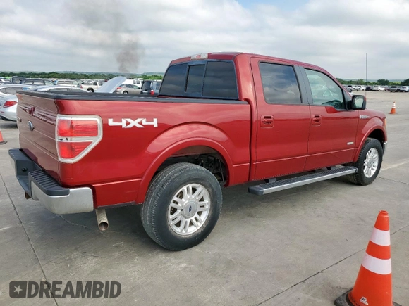 2014 Ford F-150 XL with VIN 1FTFW1ET8EKD30451, listed as a Copart auction lot 54857285 with 154,796 mi miles and Clean Title. Bid and sale history available at carsss.com. Image 3.