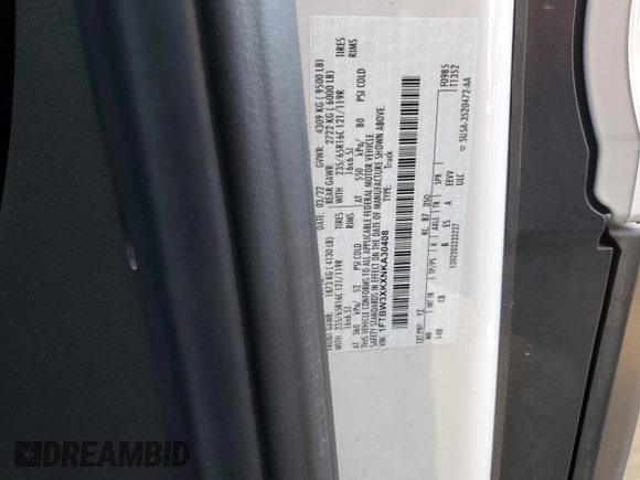 2022 Ford E-Transit Cargo z VIN 1FTBW3XKXNKA30408, wystawiony jako Copart lot #67506013 z przebiegiem 20 228 mil mil oraz . Historia ofert i sprzedaży dostępna na DreamBid. Obrazek 13.