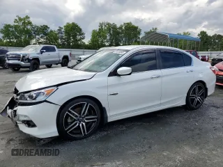 2016 Honda Accord Sport с VIN 1HGCR2F54GA031131, выставлен на аукционе Copart как лот 56659065 с пробегом 71 452 миль миль и Списание • Salvage title. История ставок и продаж доступна на DreamBid. Изображение 1.