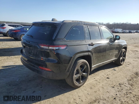 2024 Jeep Grand Cherokee Limited with VIN 1C4RJHBG4RC262922, listed as a Copart auction lot 43247105 with 342 mi miles and Clean title. Bid and sale history available at DreamBid. Image 3.