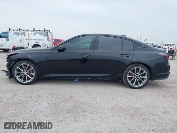 2020 Cadillac CT5 V-Series with VIN 1G6DR5RW9L0145203, listed as a IAAI auction lot 42275331 with 38,027 mi miles and . Bid and sale history available at DreamBid. Image 14.