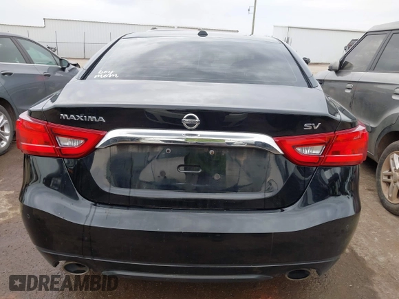 2018 Nissan Maxima S with VIN 1N4AA6AP7JC385580, listed as a IAAI auction lot 41748213 with 96,240 mi miles and . Bid and sale history available at DreamBid. Image 17.