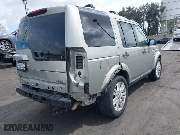 2011 Land Rover LR4 HSE with VIN SALAG2D49BA568133, listed as a IAAI auction lot 41860665 with 201,657 mi miles and . Bid and sale history available at DreamBid. Image 4.