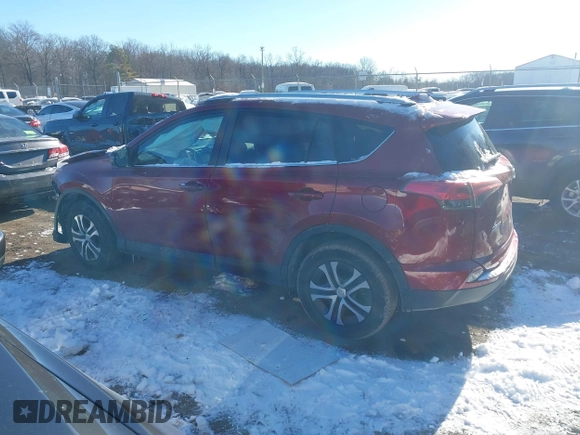 2018 Toyota RAV4 LE with VIN 2T3ZFREV6JW483845, listed as a IAAI auction lot 41289219 with 28,342 mi miles. Bid and sale history available at carsss.com. Image 15.