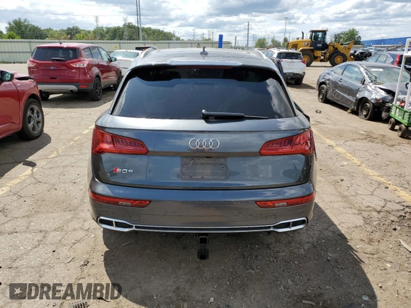 2018 Audi SQ5 Prestige with VIN WA1C4AFY7J2119720, listed as a Copart auction lot 67869164 with Not Provided miles and Clean Title. Bid and sale history available at DreamBid. Image 6.