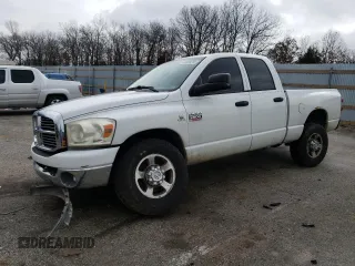 2008 Dodge Ram 2500 SLT with VIN 3D7KS28A48G116634, listed as a Copart auction lot 43209285 with 332,930 mi miles and Salvage Title. Bid and sale history available at carsss.com. Image 1.