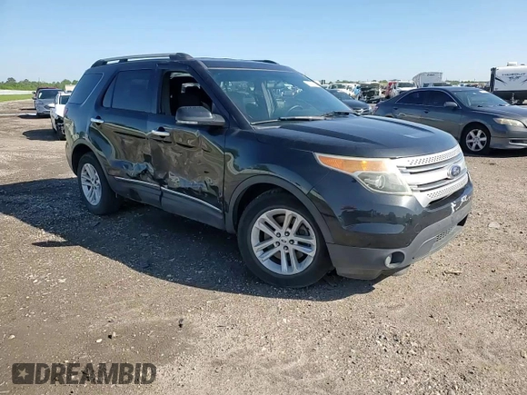 2014 Ford Explorer XLT with VIN 1FM5K7D83EGB35542, listed as a Copart auction lot 52088705 with 163,061 mi miles and Salvage title. Bid and sale history available at DreamBid. Image 11.