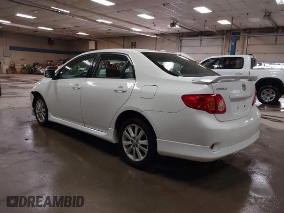 2010 Toyota Corolla with VIN 2T1BU4EEXAC448424, listed as a IAAI auction lot 41892816 with 158,538 mi miles. Bid and sale history available at carsss.com. Image 3.