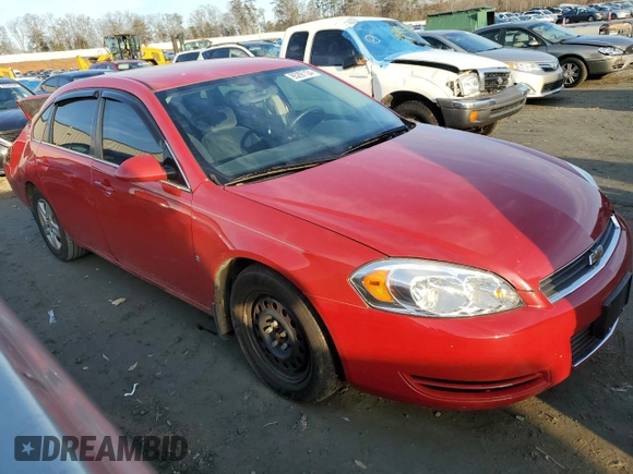 2008 Chevrolet Impala LS z VIN 2G1WB58K789203372, wystawiony jako Copart lot #54586945 z przebiegiem 141 290 mil mil oraz Szkoda całkowita • Salvage title. Historia ofert i sprzedaży dostępna na DreamBid. Obrazek 4.