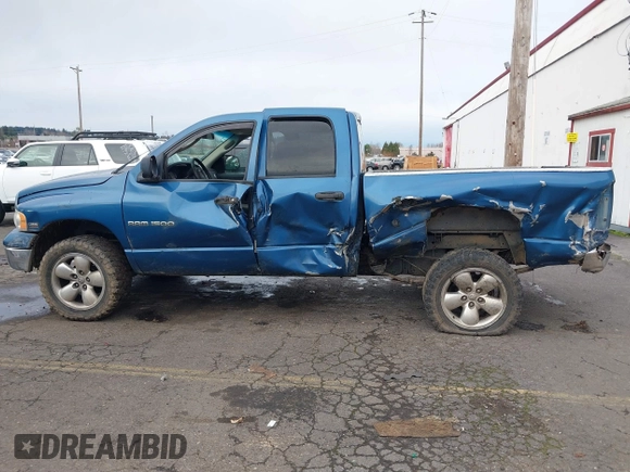 2005 Dodge 1500 SLT with VIN 1D7HU18D05S146033, listed as a IAAI auction lot 41155239 with 227,854 mi miles and . Bid and sale history available at DreamBid. Image 15.