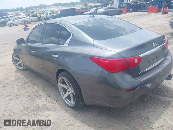 2016 Infiniti Q50 Premium with VIN JN1EV7AR2GM346747, listed as a IAAI auction lot 42778882 with 123,022 mi miles and . Bid and sale history available at DreamBid. Image 3.