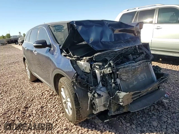 2020 Kia Sorento LX with VIN 5XYPGDA36LG652713, listed as a Copart auction lot 46951965 with 76,579 mi miles and Salvage Title. Bid and sale history available at carsss.com. Image 11.