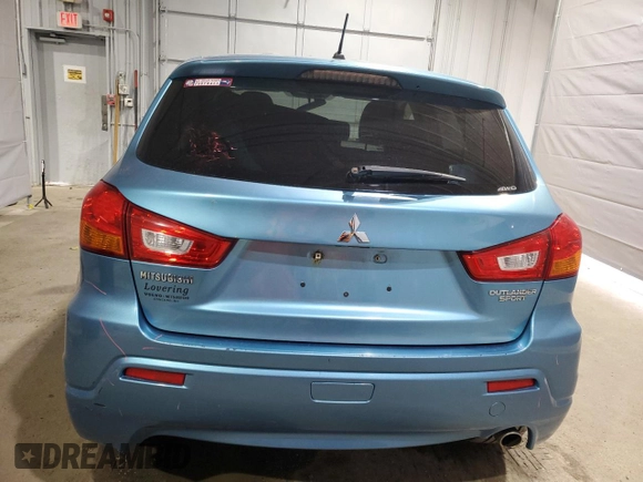 2012 Mitsubishi Outlander Sport SE with VIN JA4AR4AU8CZ004262, listed as a Copart auction lot 48854935 with 83,607 mi miles and Salvage Title. Bid and sale history available at carsss.com. Image 6.