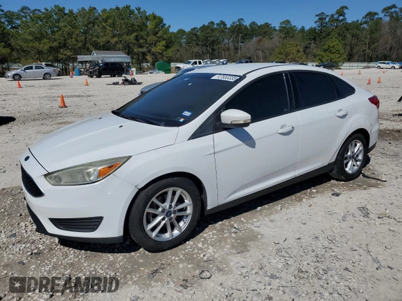 2016 Ford Focus SE with VIN 1FADP3F29GL330676, listed as a Copart auction lot 47653335 with 0 mi miles and Salvage Title. Bid and sale history available at carsss.com. Image 1.