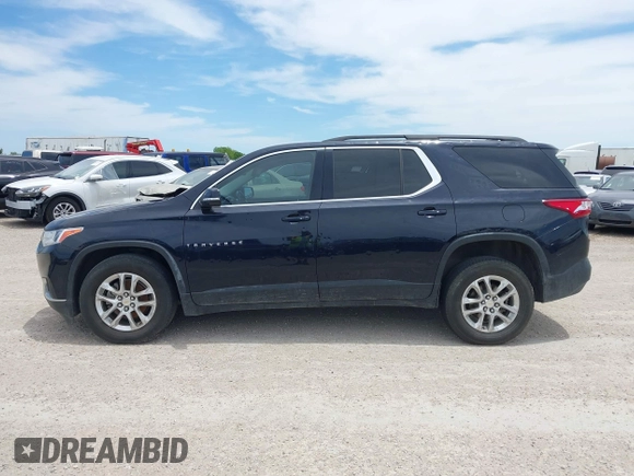 2020 Chevrolet Traverse LT Cloth z VIN 1GNERGKW3LJ151698, wystawiony jako IAAI lot #42016109 z przebiegiem 61 084 mil mil oraz . Historia ofert i sprzedaży dostępna na DreamBid. Obrazek 14.