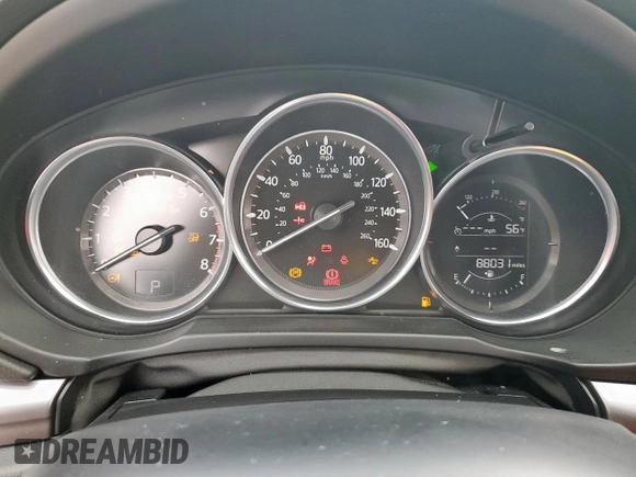 2019 Mazda CX-5 Sport with VIN JM3KFBBMXK0688621, listed as a Copart auction lot 46988335 with 88,031 mi miles and Clean Title. Bid and sale history available at DreamBid. Image 9.