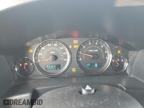 2006 Jeep Commander Limited with VIN 1J8HG58N86C305547, listed as a Copart auction lot 45857625 with 150,820 mi miles and Salvage title. Bid and sale history available at DreamBid. Image 9.