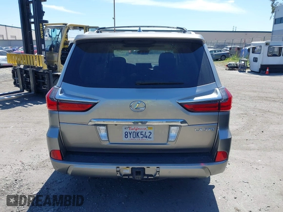 2017 Lexus LX with VIN JTJHY7AX2H4225800, listed as a IAAI auction lot 41878043 with 94,317 mi miles. Bid and sale history available at carsss.com. Image 17.