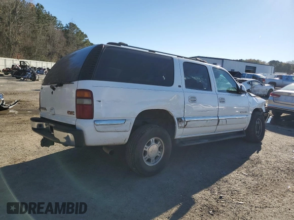 2002 GMC Yukon XL SLT with VIN 3GKEC16Z92G209569, listed as a Copart auction lot 86191554 with 0 mi miles and Salvage Title. Bid and sale history available at carsss.com. Image 3.