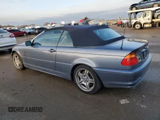 2001 BMW 3 Series 330Ci with VIN WBABS53491JU81647, listed as a Copart auction lot 84966314 with 221,823 mi miles and Salvage Title. Bid and sale history available at carsss.com. Image 2.