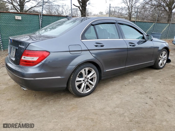 2013 Mercedes-Benz C-Class C 300 Sport with VIN WDDGF8AB3DR250951, listed as a Copart auction lot 44273015 with 103,008 mi miles and Salvage Title. Bid and sale history available at carsss.com. Image 3.