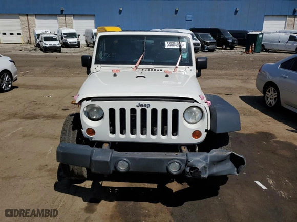 2010 Jeep Wrangler Unlimited Sport with VIN 1J4BA3H15AL109424, listed as a Copart auction lot 54684935 with 0 mi miles and Clean Title. Bid and sale history available at carsss.com. Image 5.
