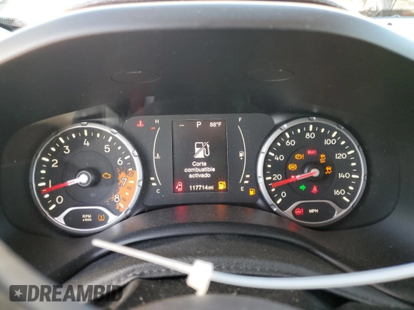 2015 Jeep Renegade Latitude with VIN ZACCJABT2FPB95321, listed as a Copart auction lot 47185875 with 117,714 mi miles and Salvage Title. Bid and sale history available at carsss.com. Image 9.