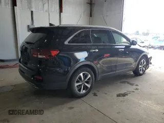 2019 Kia Sorento EX with VIN 5XYPHDA55KG521169, listed as a Copart auction lot 87965365 with 86,465 mi miles and Salvage Title. Bid and sale history available at DreamBid. Image 3.