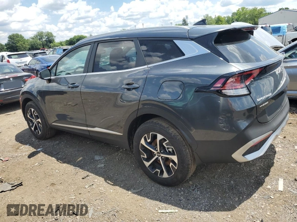 2023 Kia Sportage Hybrid EX with VIN KNDPVCAG7P7086762, listed as a Copart auction lot 57637324 with 7,563 mi miles and Salvage Title. Bid and sale history available at carsss.com. Image 2.